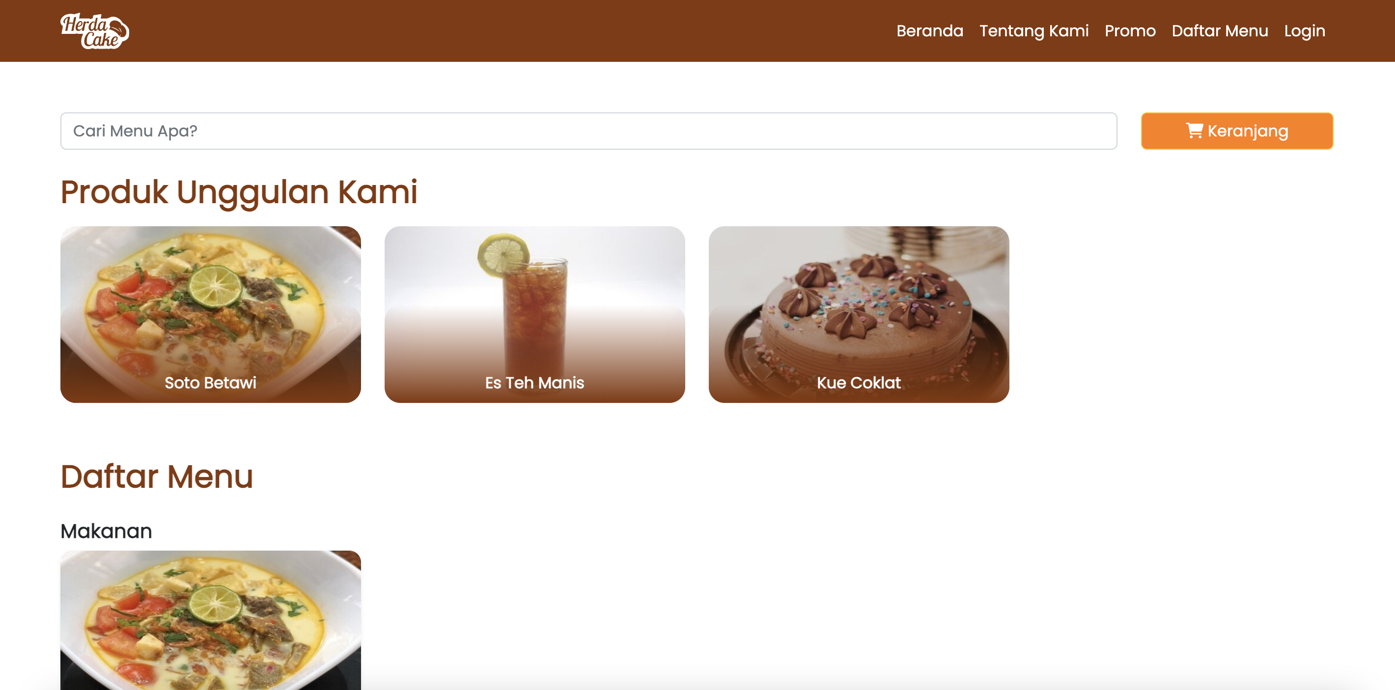 Restaurant Ordering